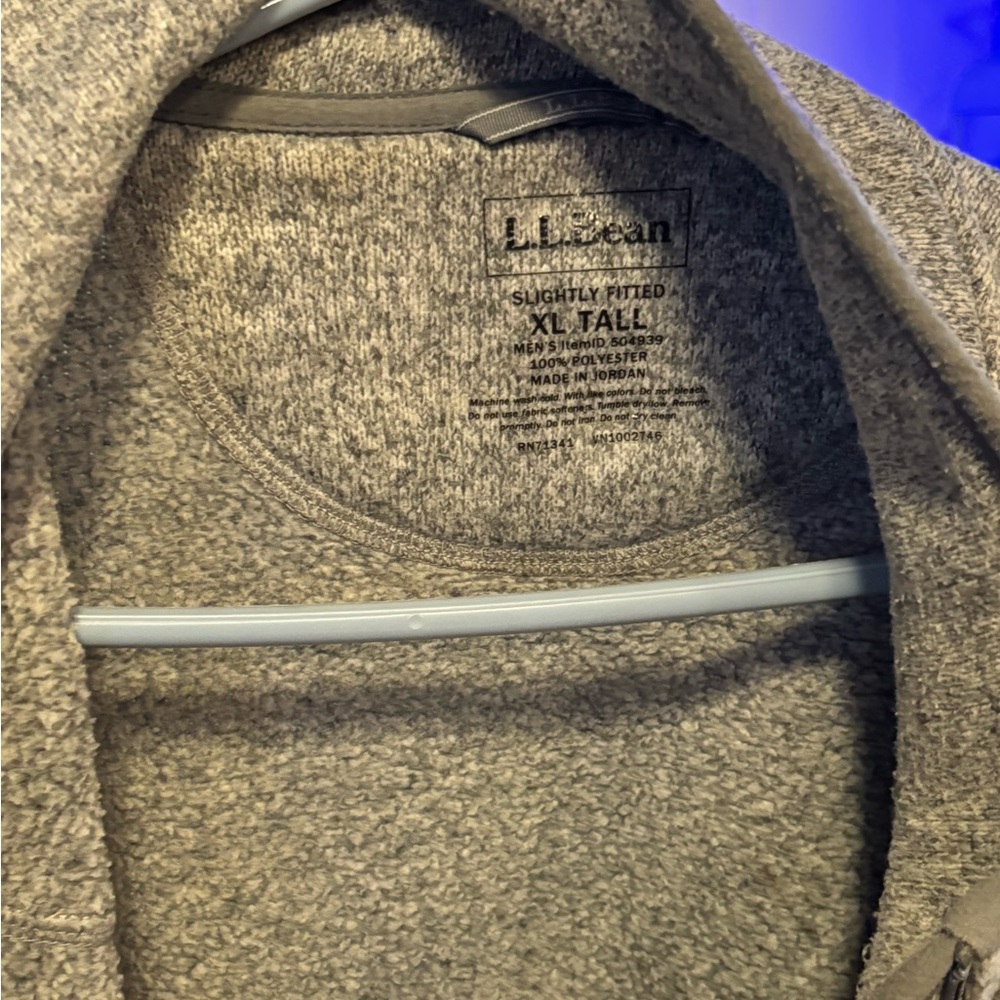 L.L. Bean Heather Gray Hoodie